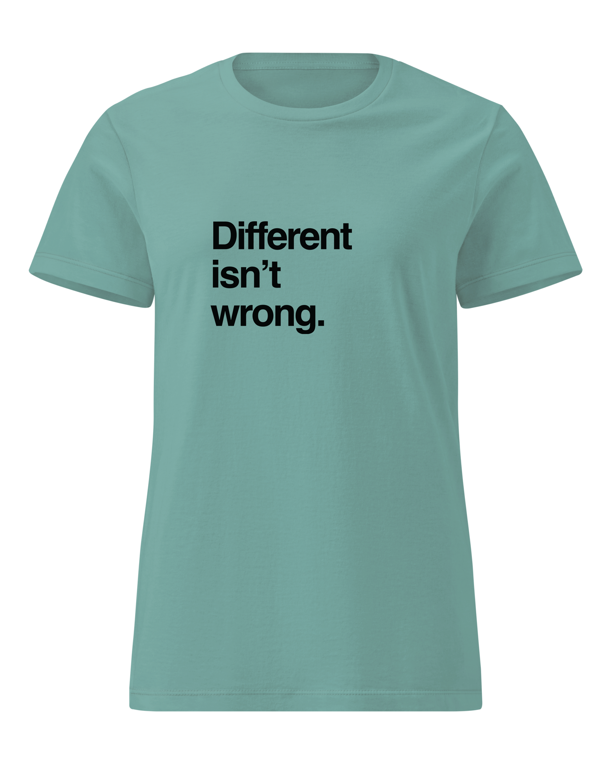 Different isn't wrong