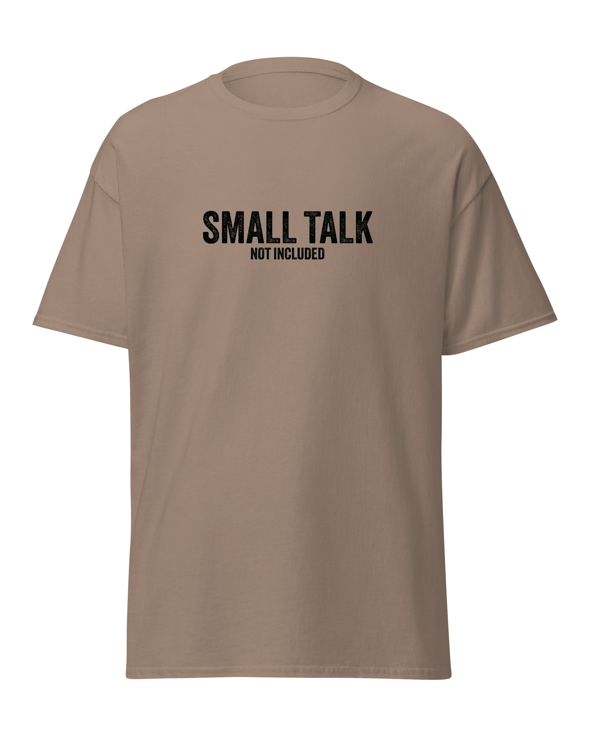 Small talk not included