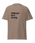 Different isn't wrong