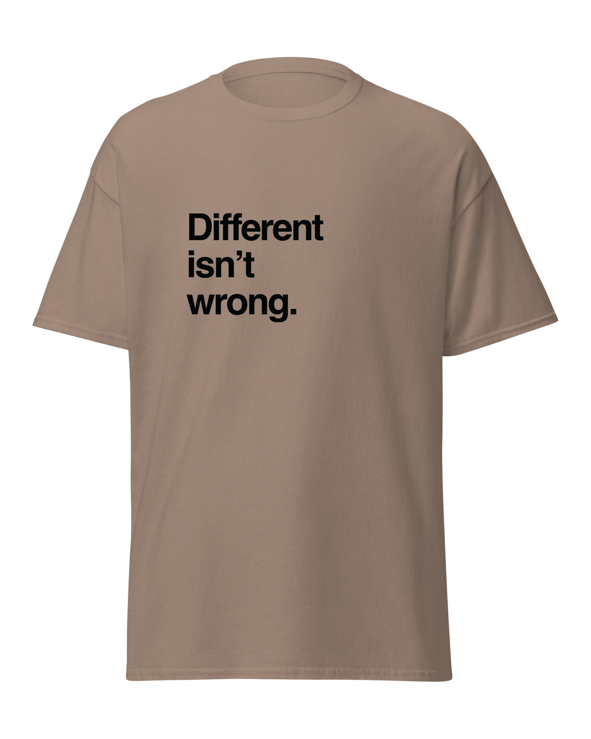 Different isn't wrong