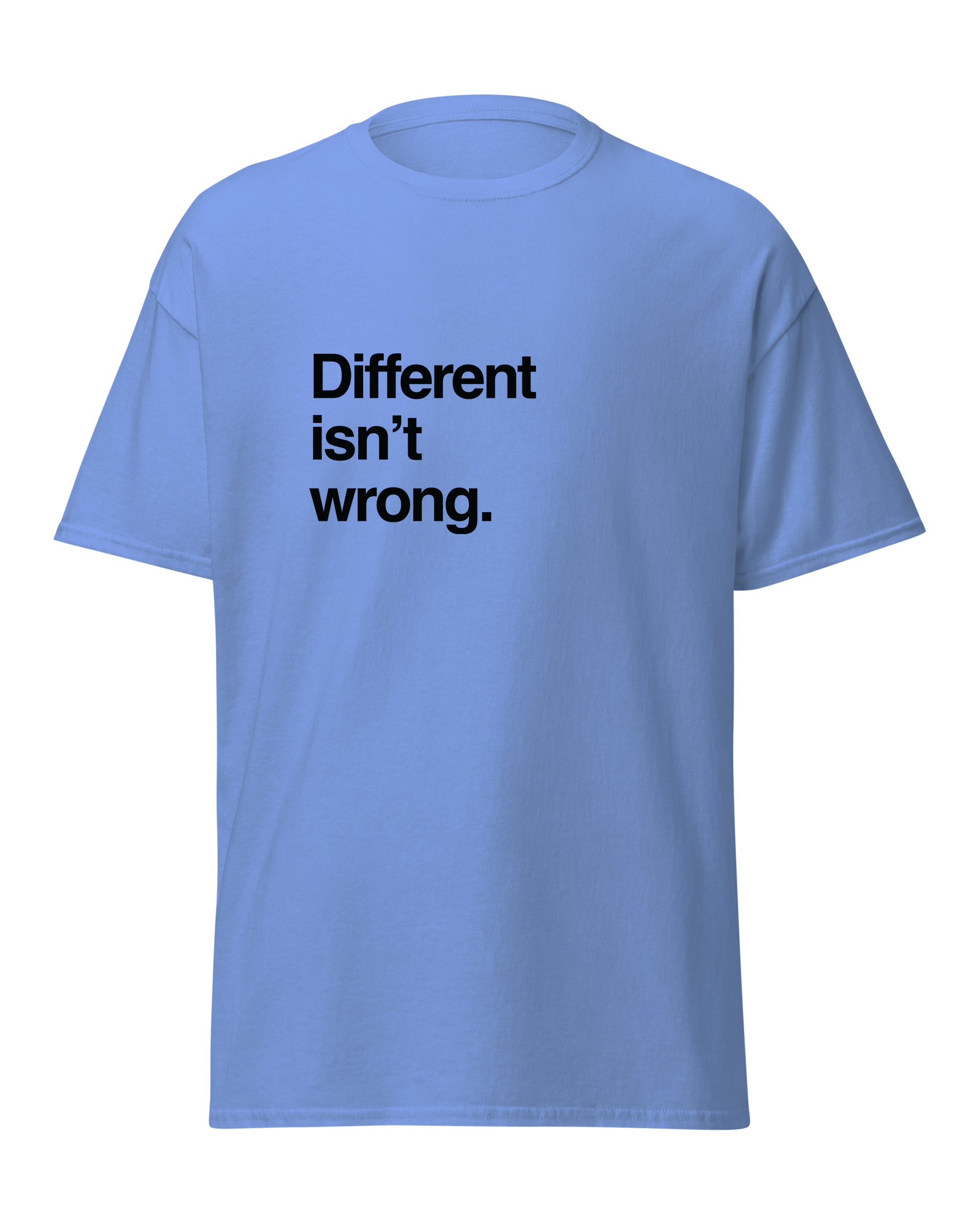 Different isn't wrong