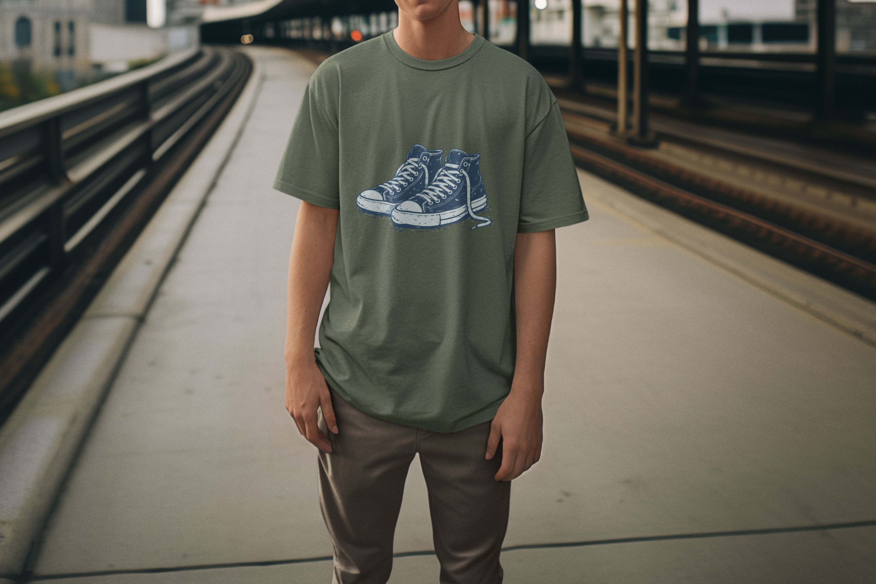 Classic High-Top Sneakers