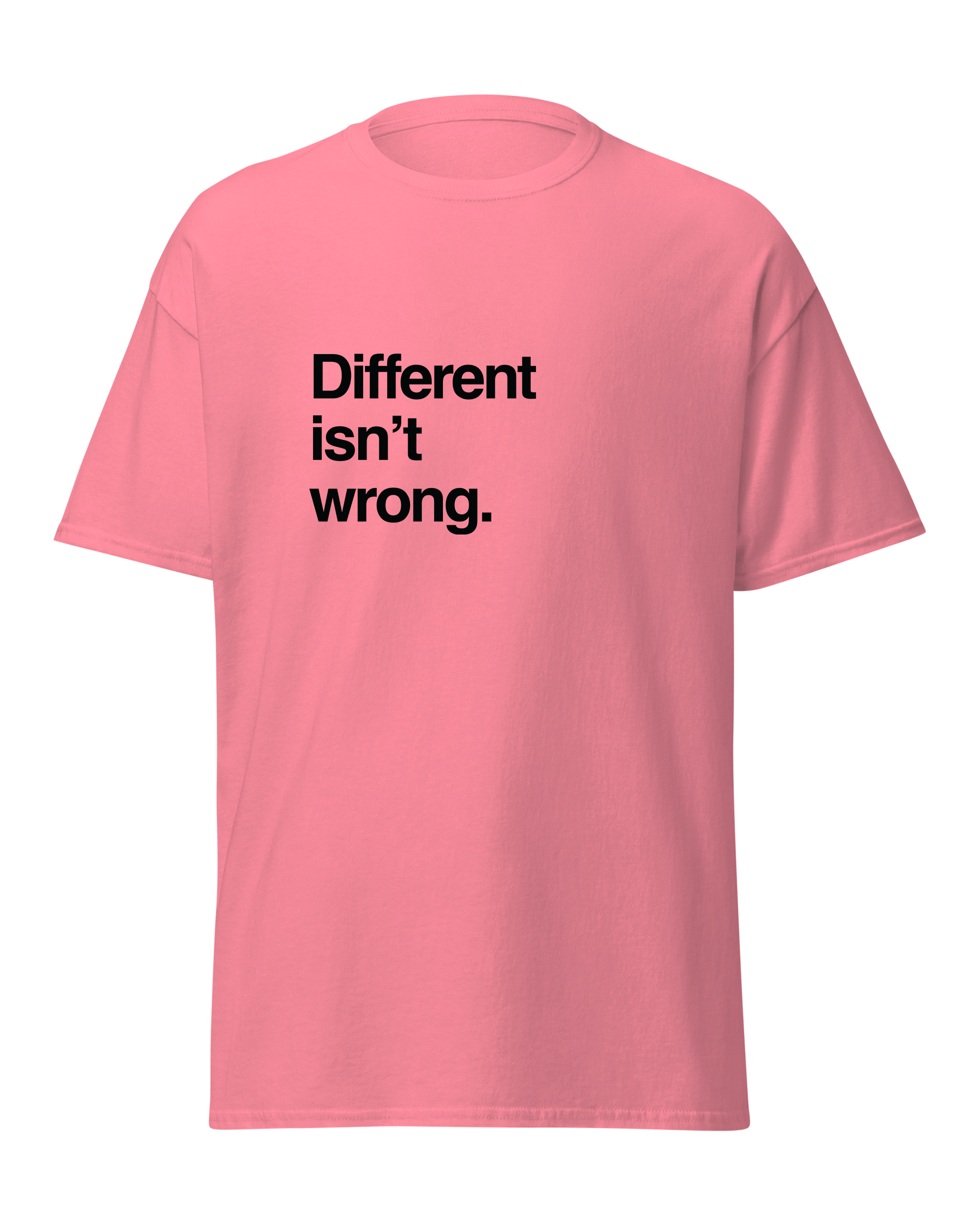 Different isn't wrong