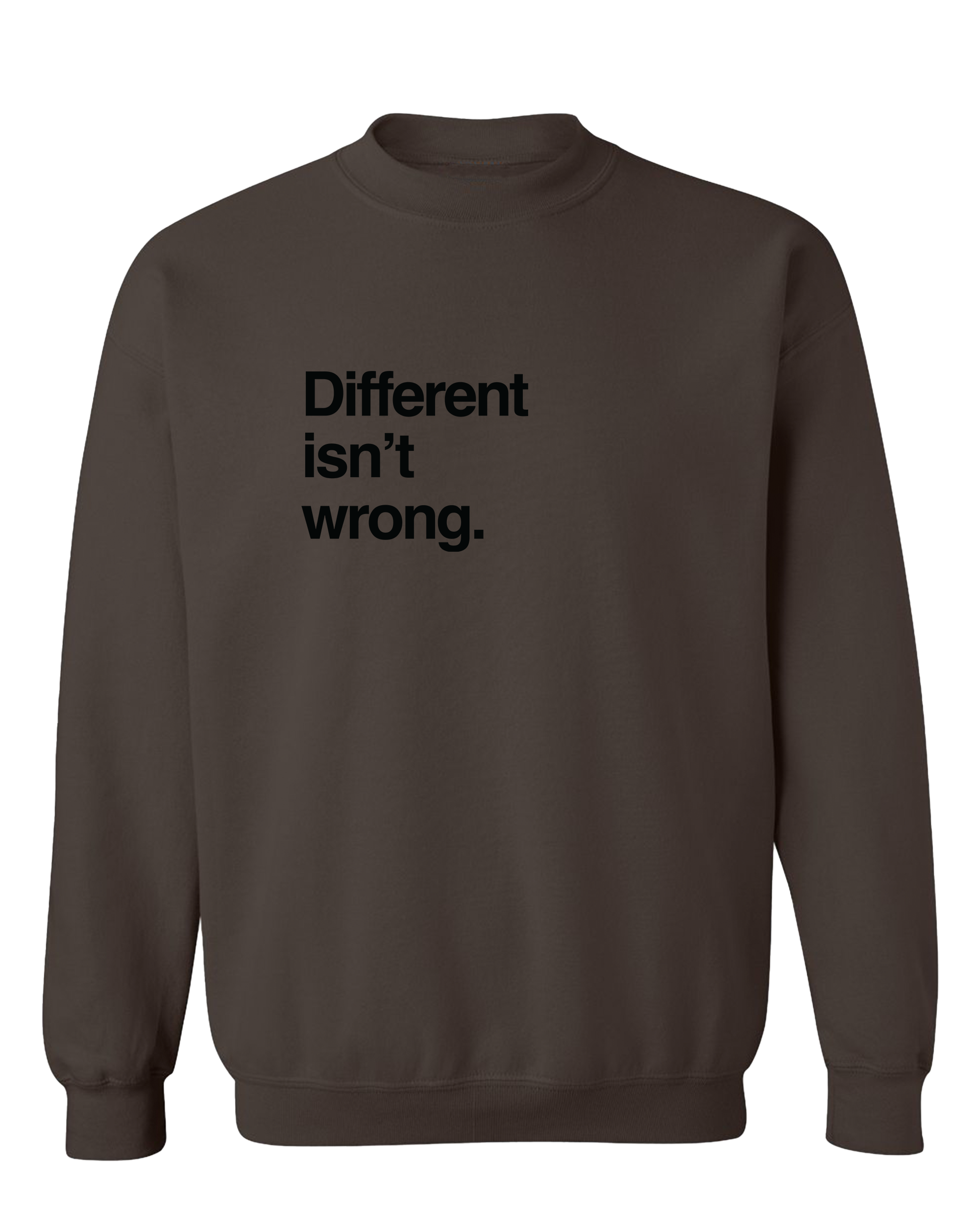 Different isn't wrong