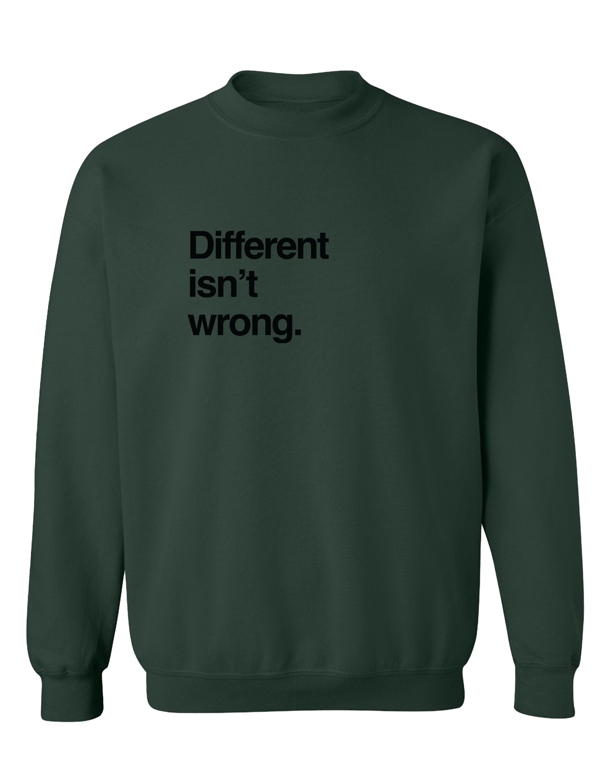 Different isn't wrong