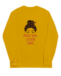Messy Bun, Lesson Done