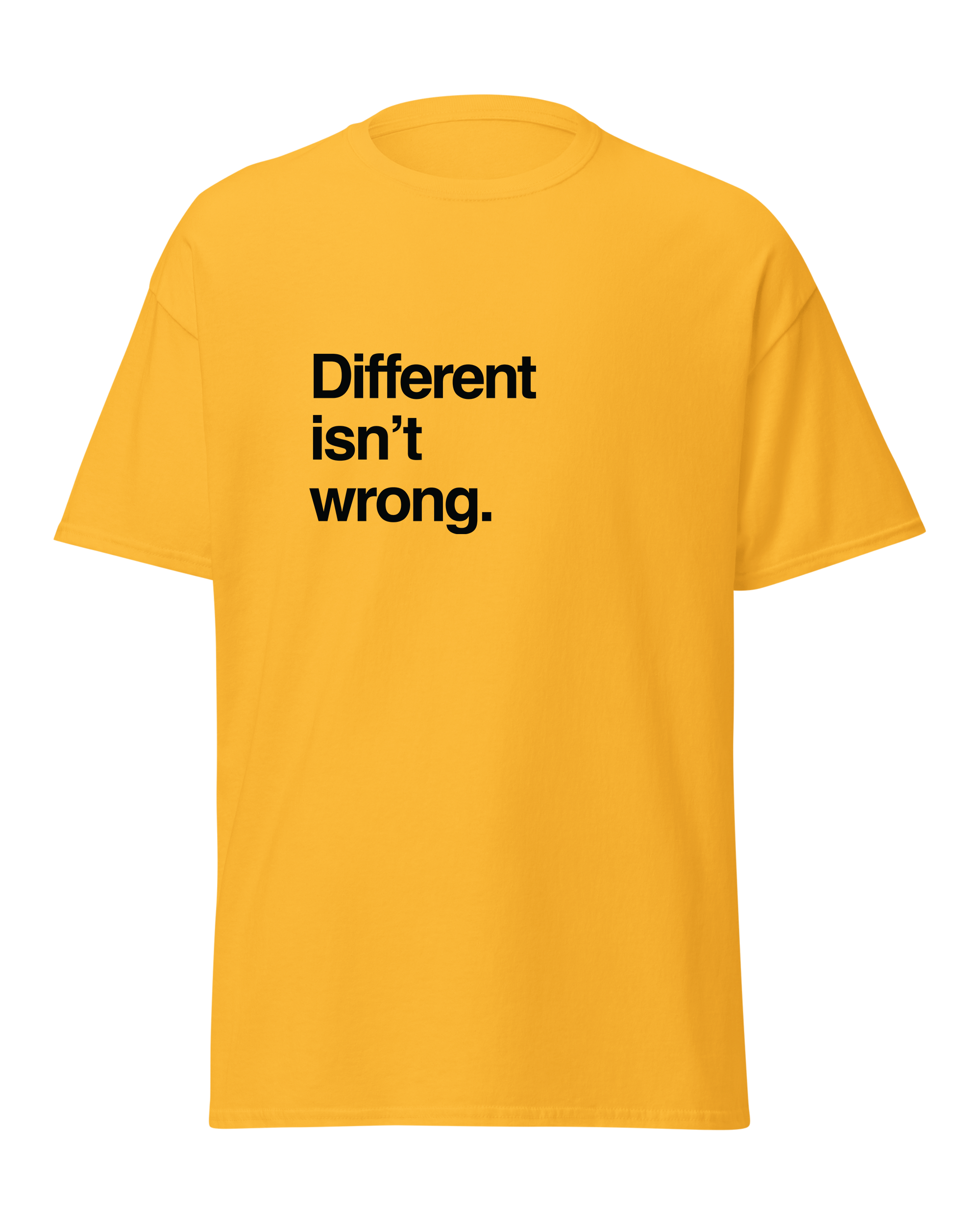 Different isn't wrong