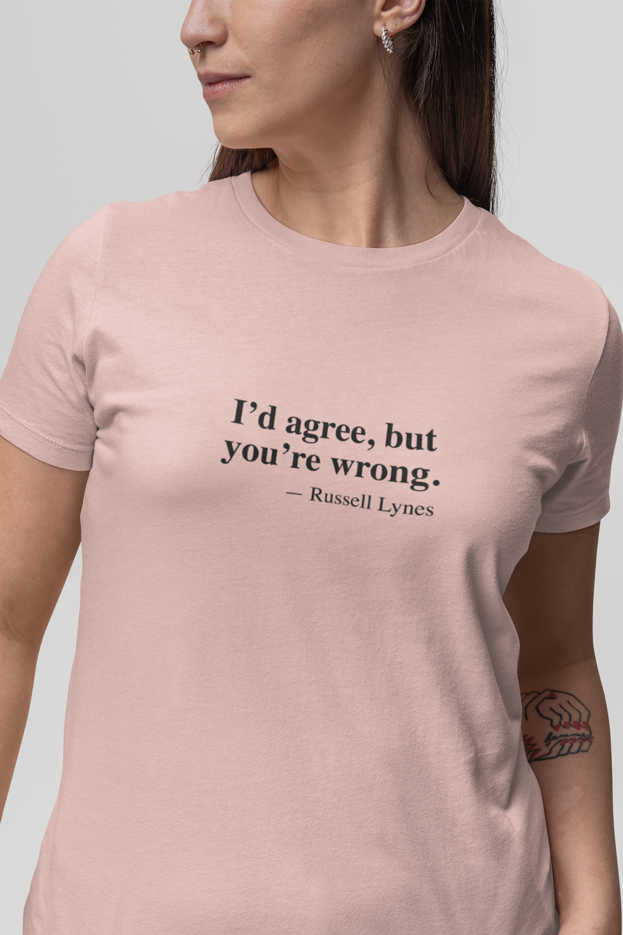 I'd agree, but you're wrong