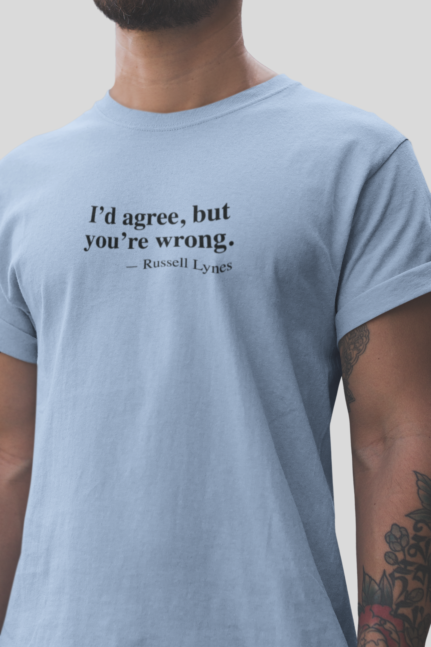 I'd agree, but you're wrong