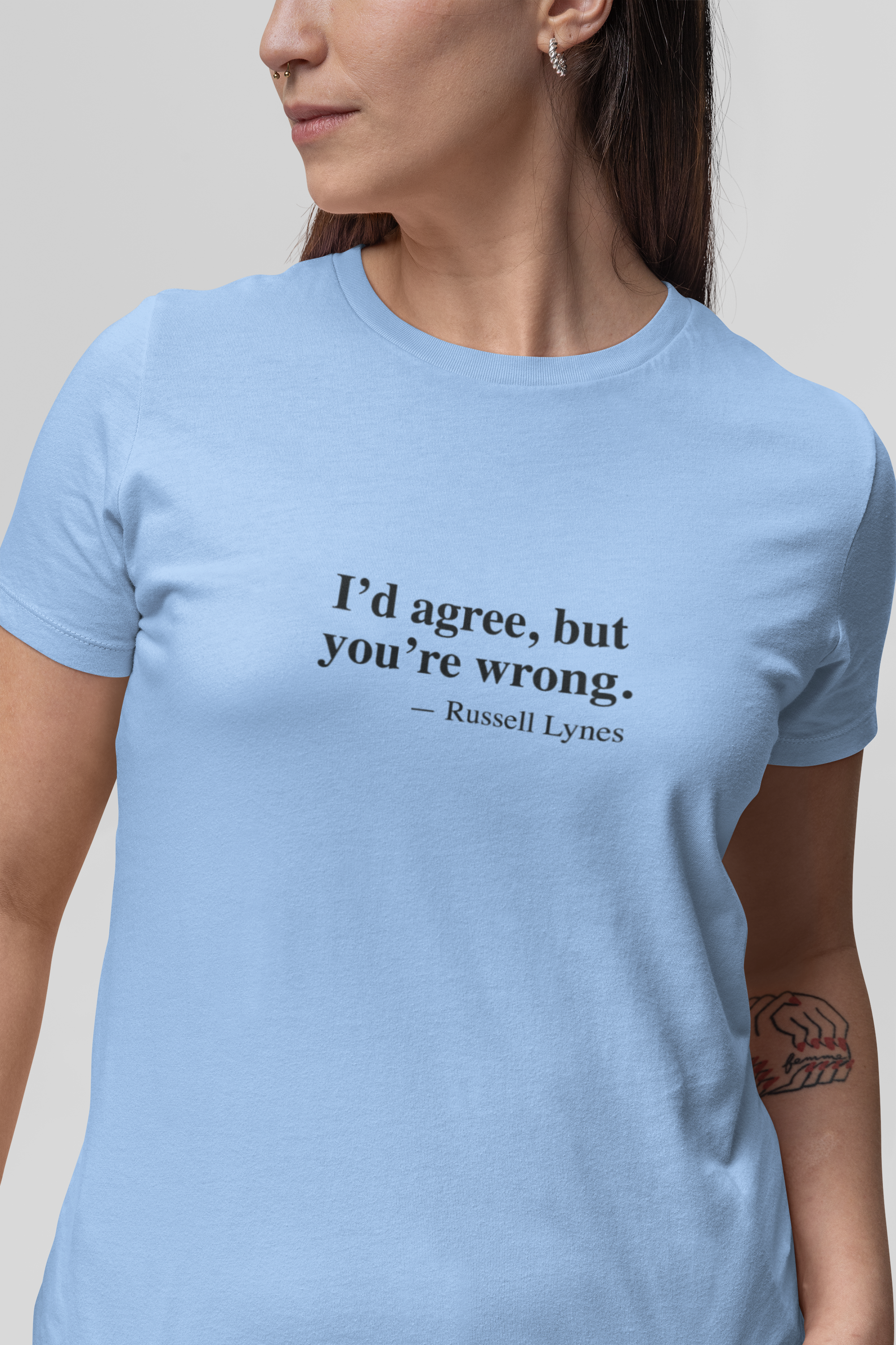 I'd agree, but you're wrong