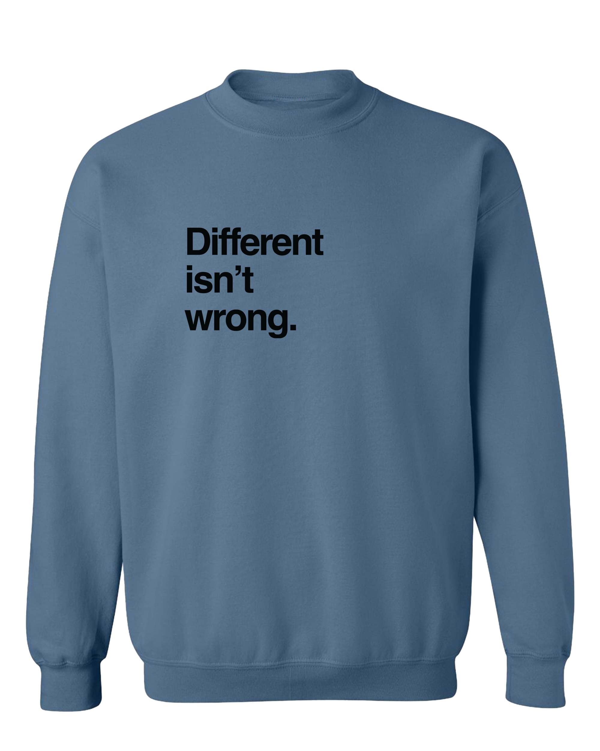 Different isn't wrong