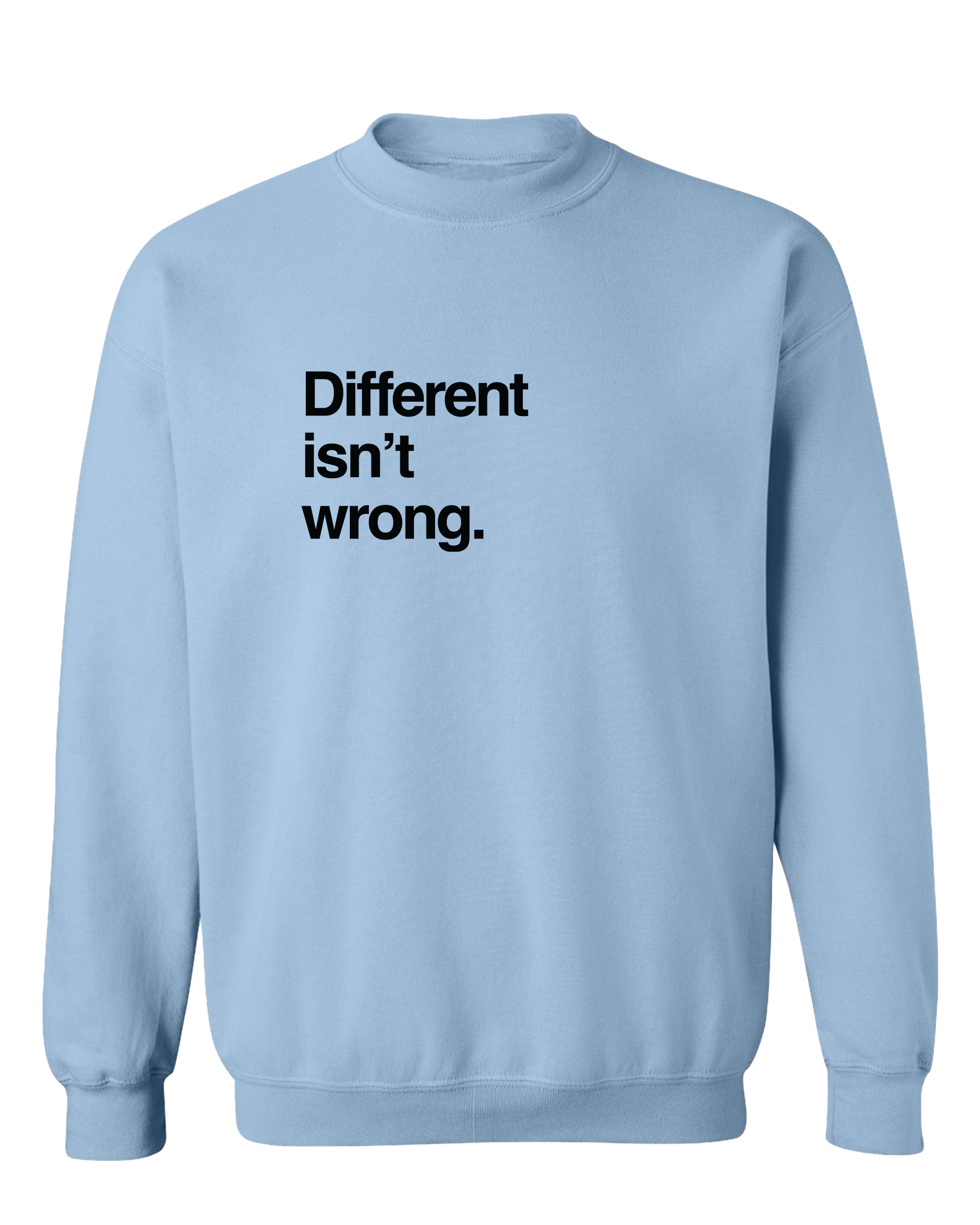 Different isn't wrong