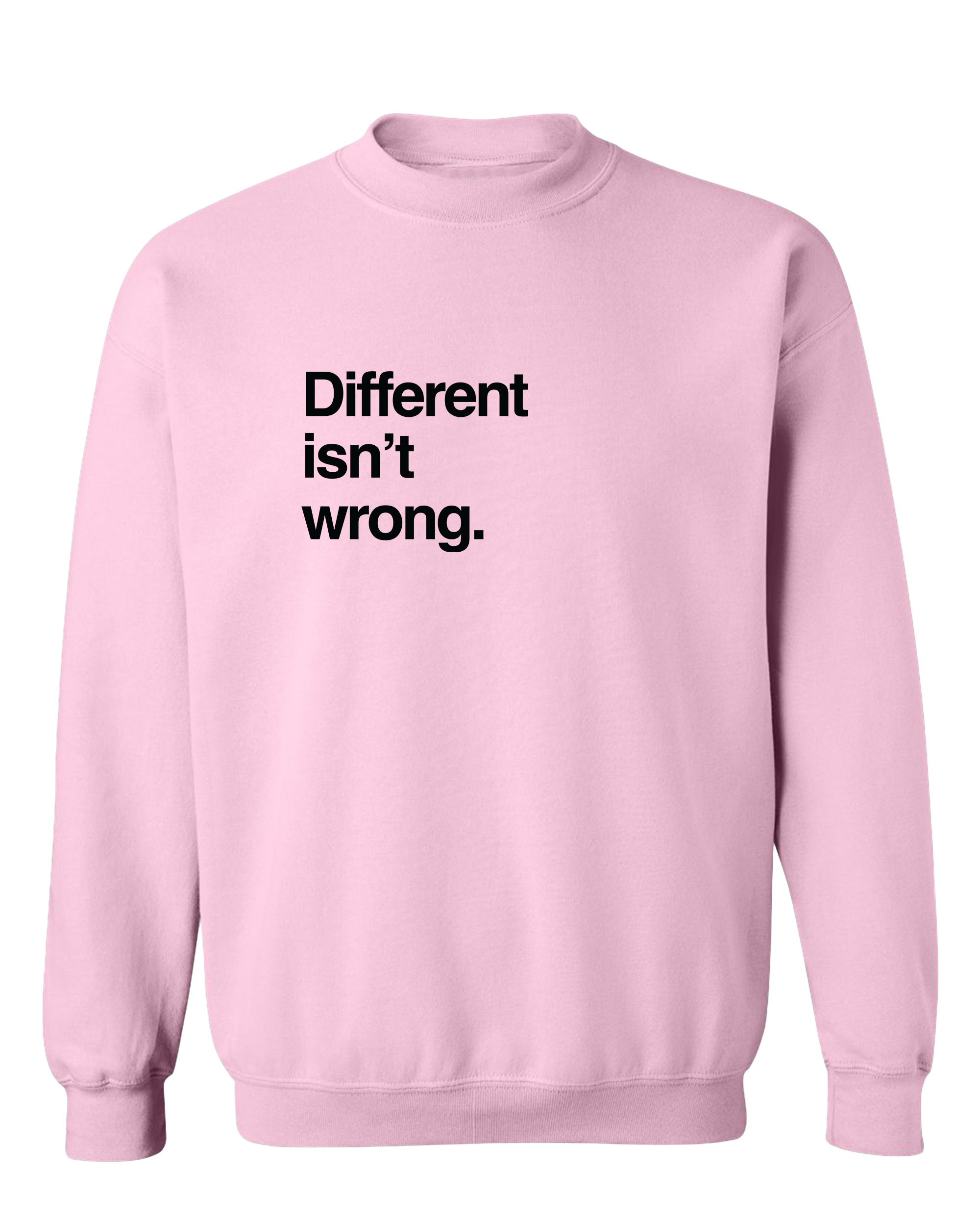 Different isn't wrong