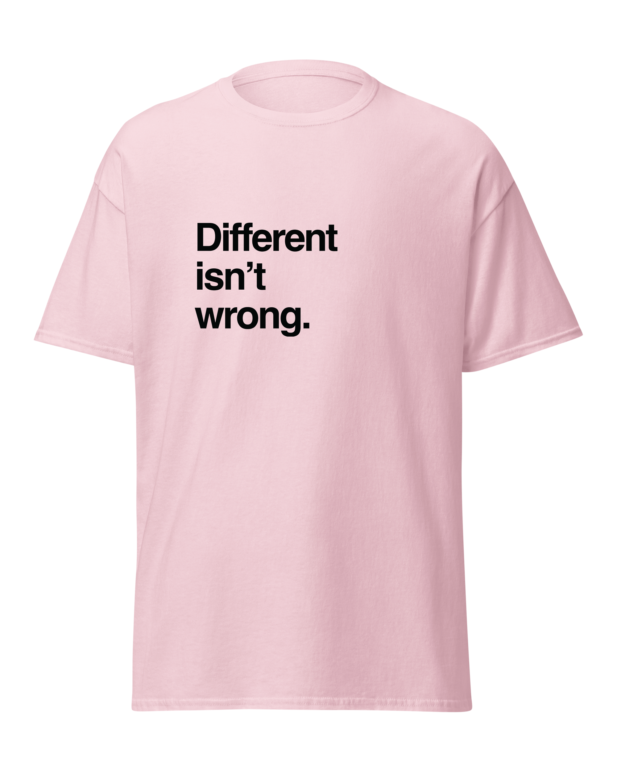 Different isn't wrong