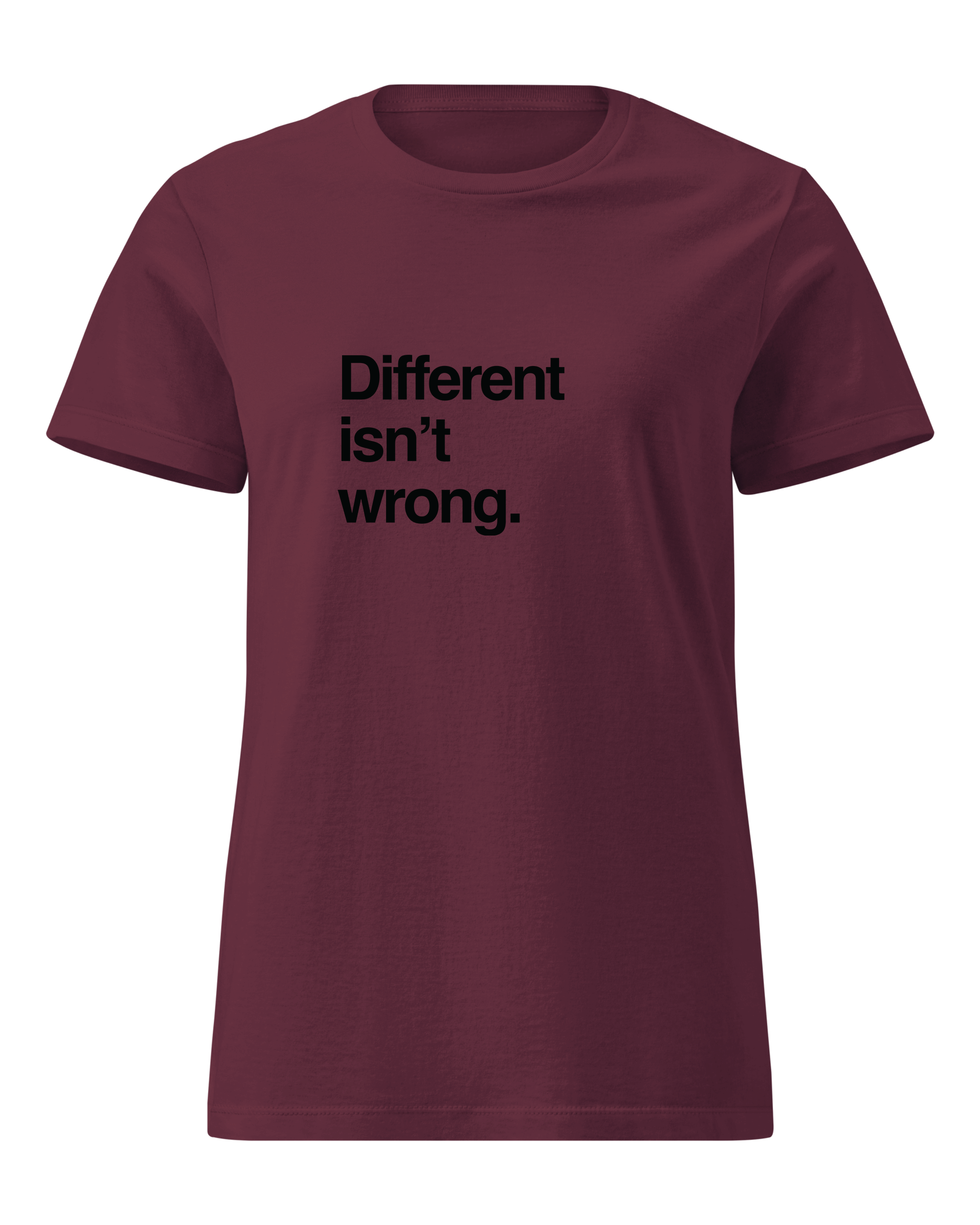 Different isn't wrong