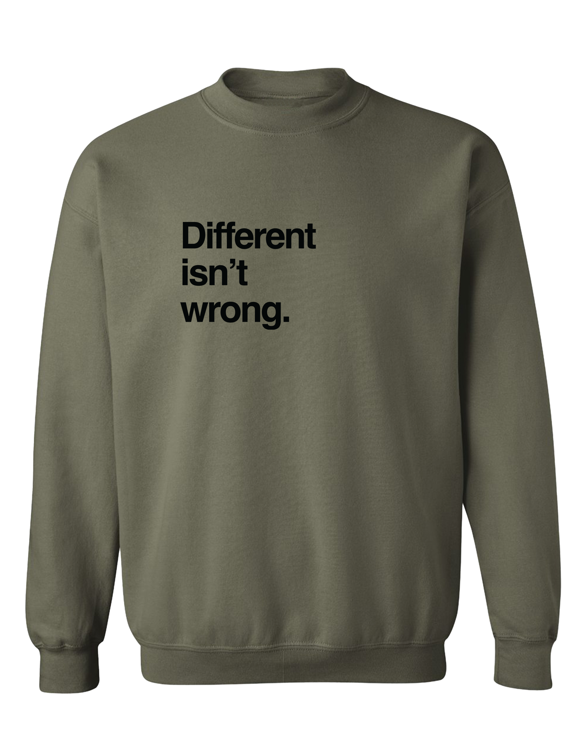 Different isn't wrong