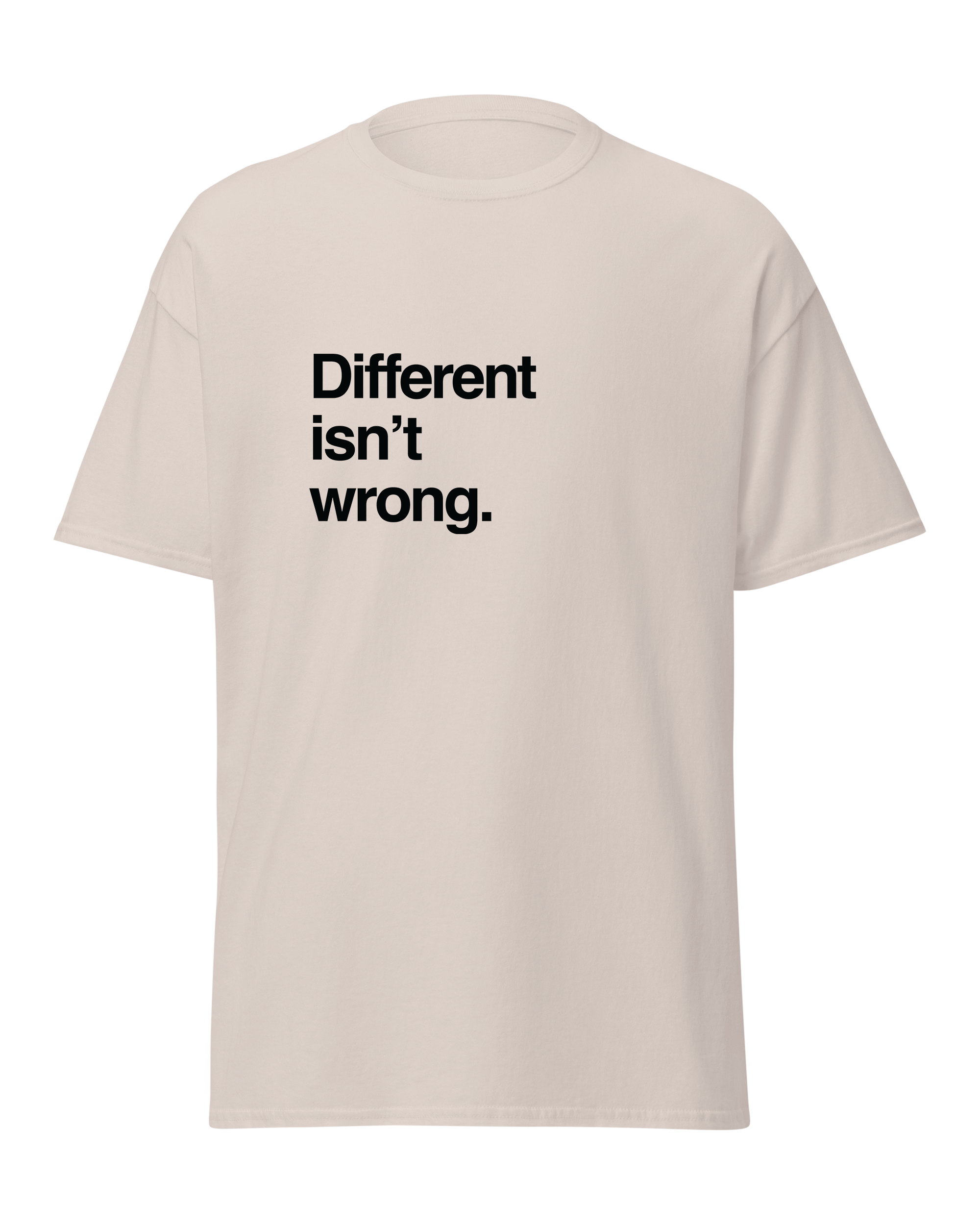 Different isn't wrong