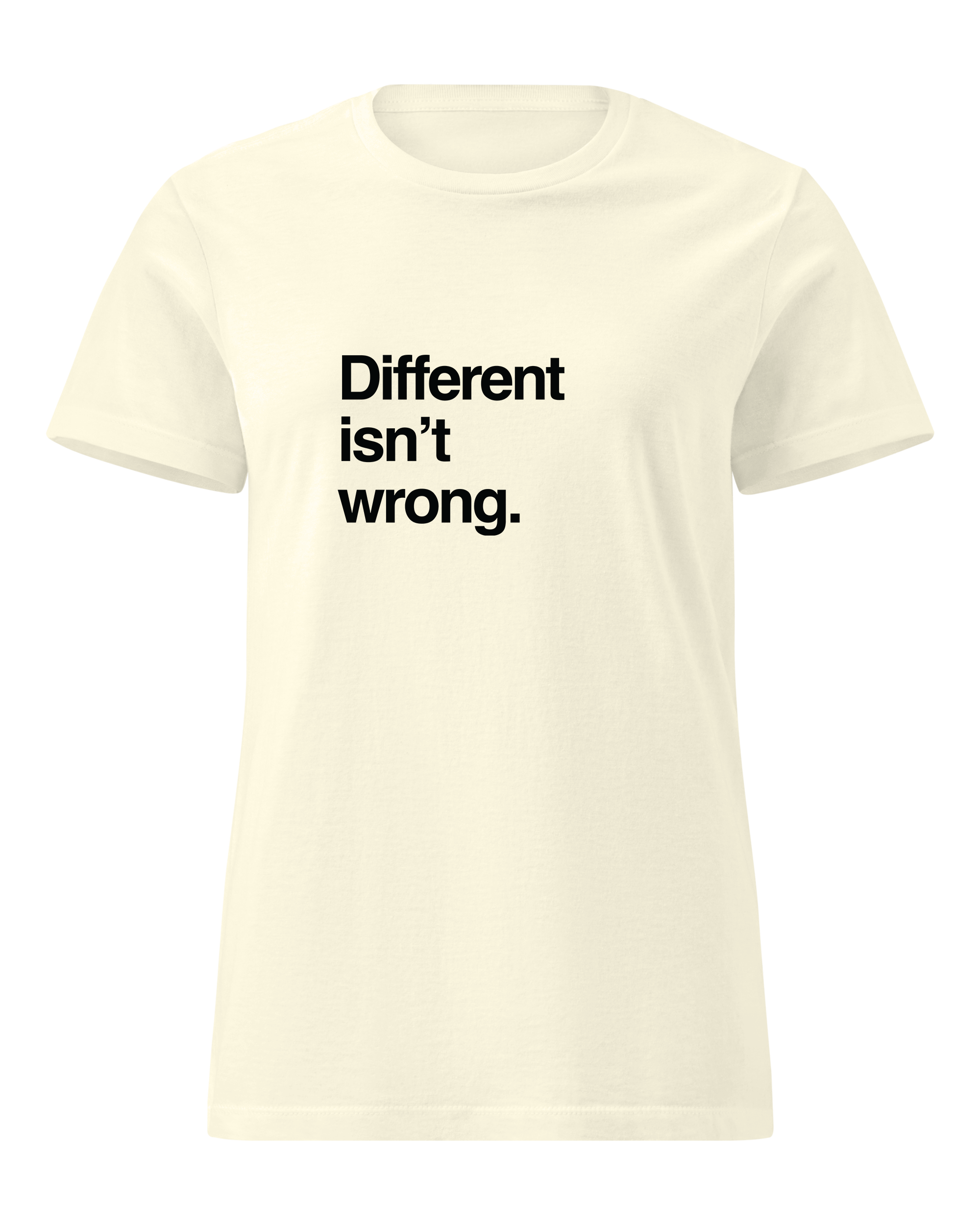 Different isn't wrong