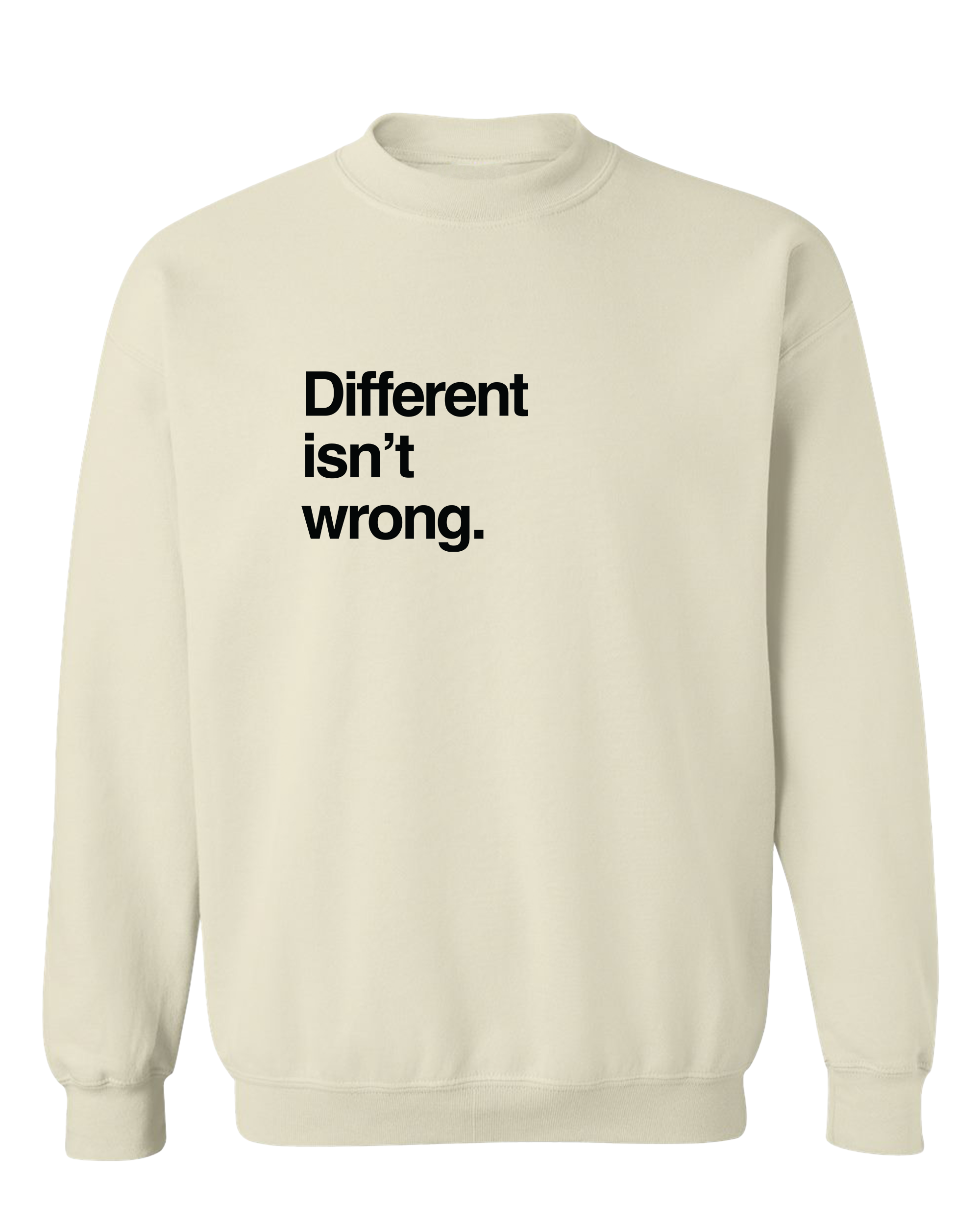 Different isn't wrong