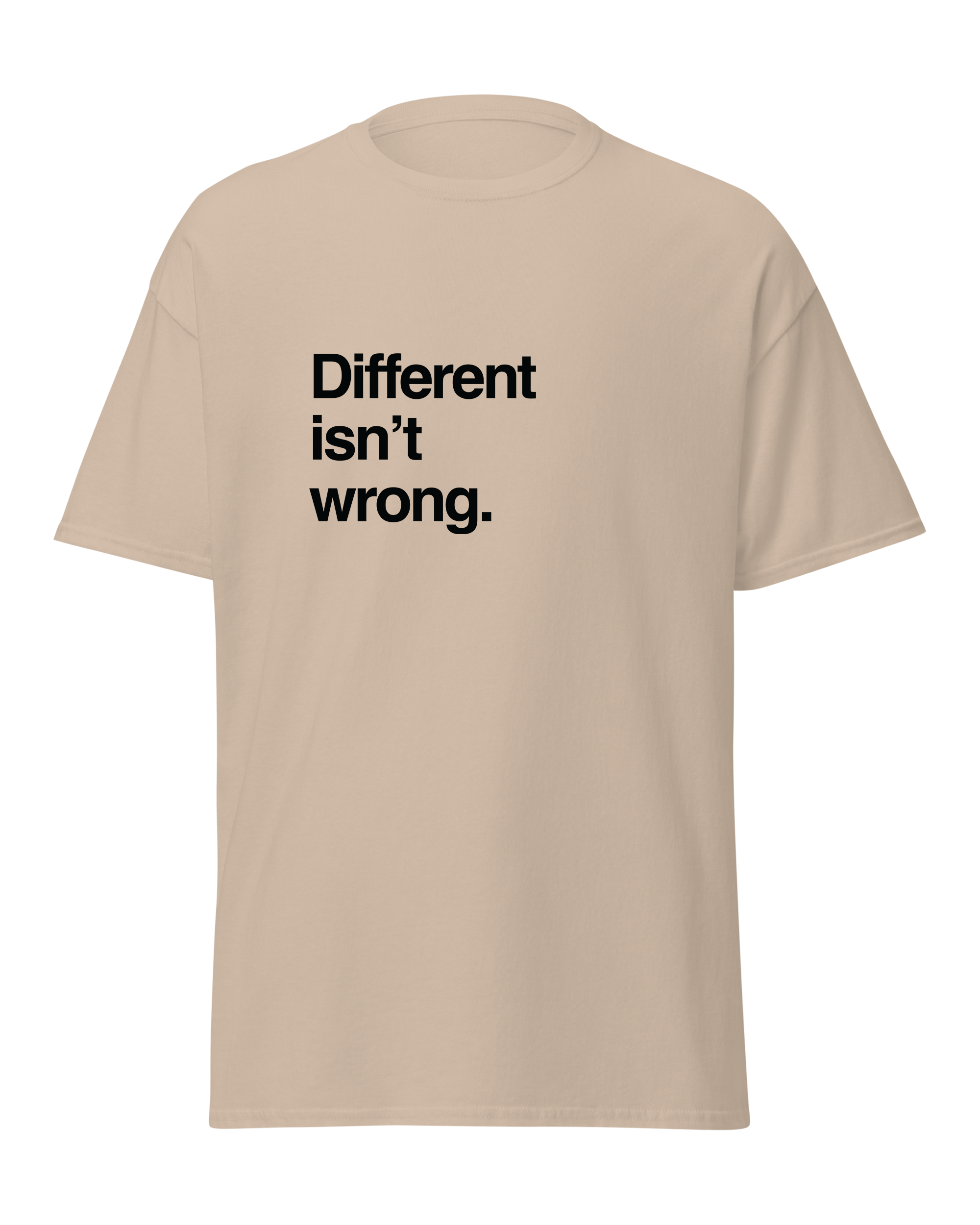 Different isn't wrong