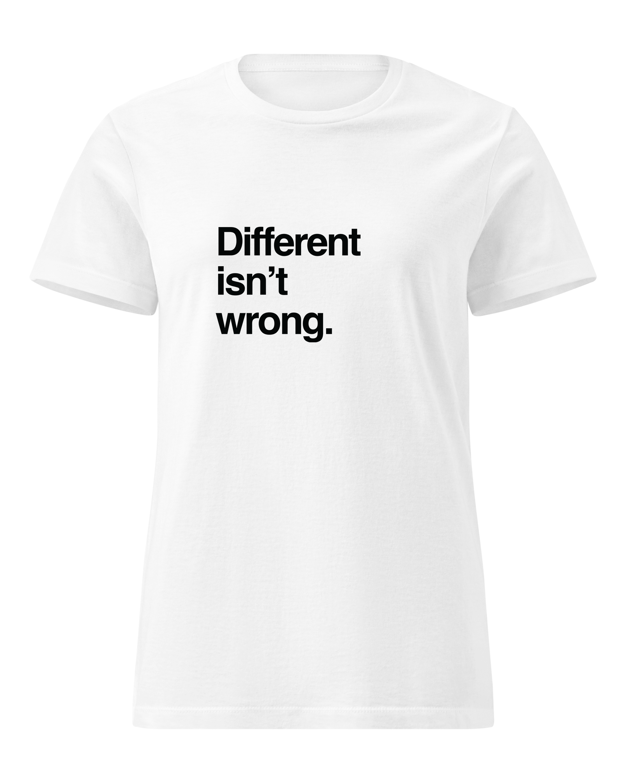 Different isn't wrong