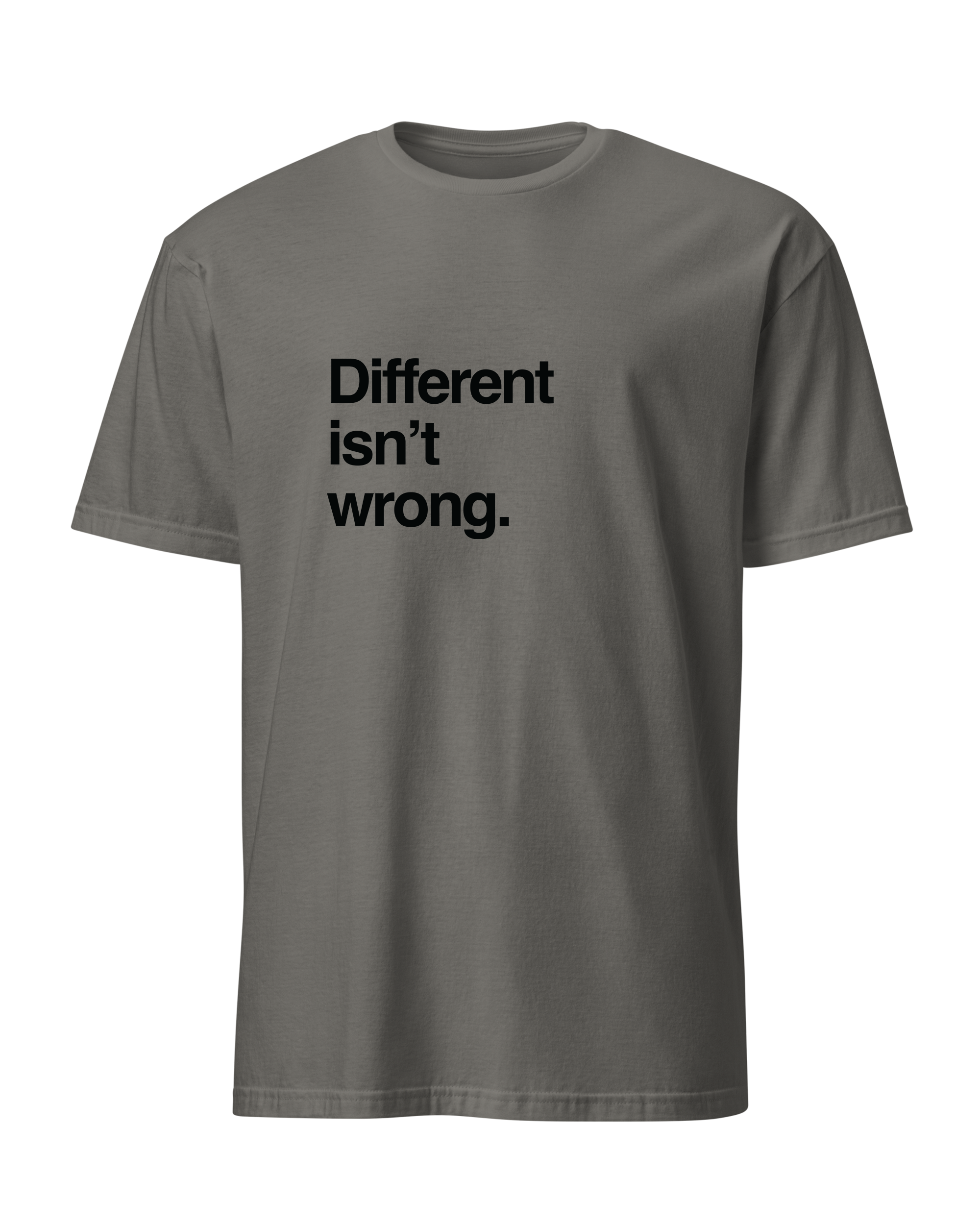 Different isn't wrong