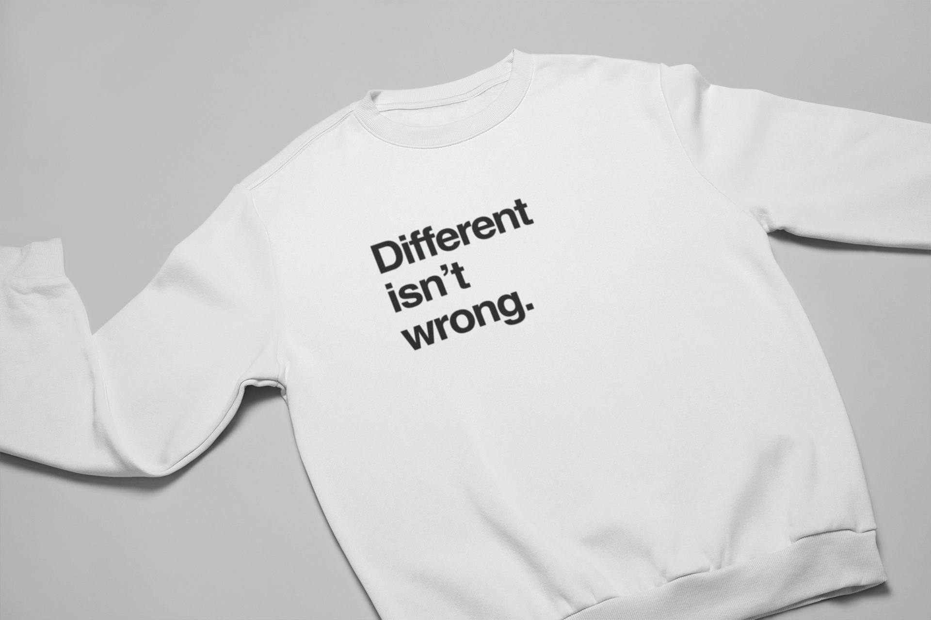 Different isn't wrong