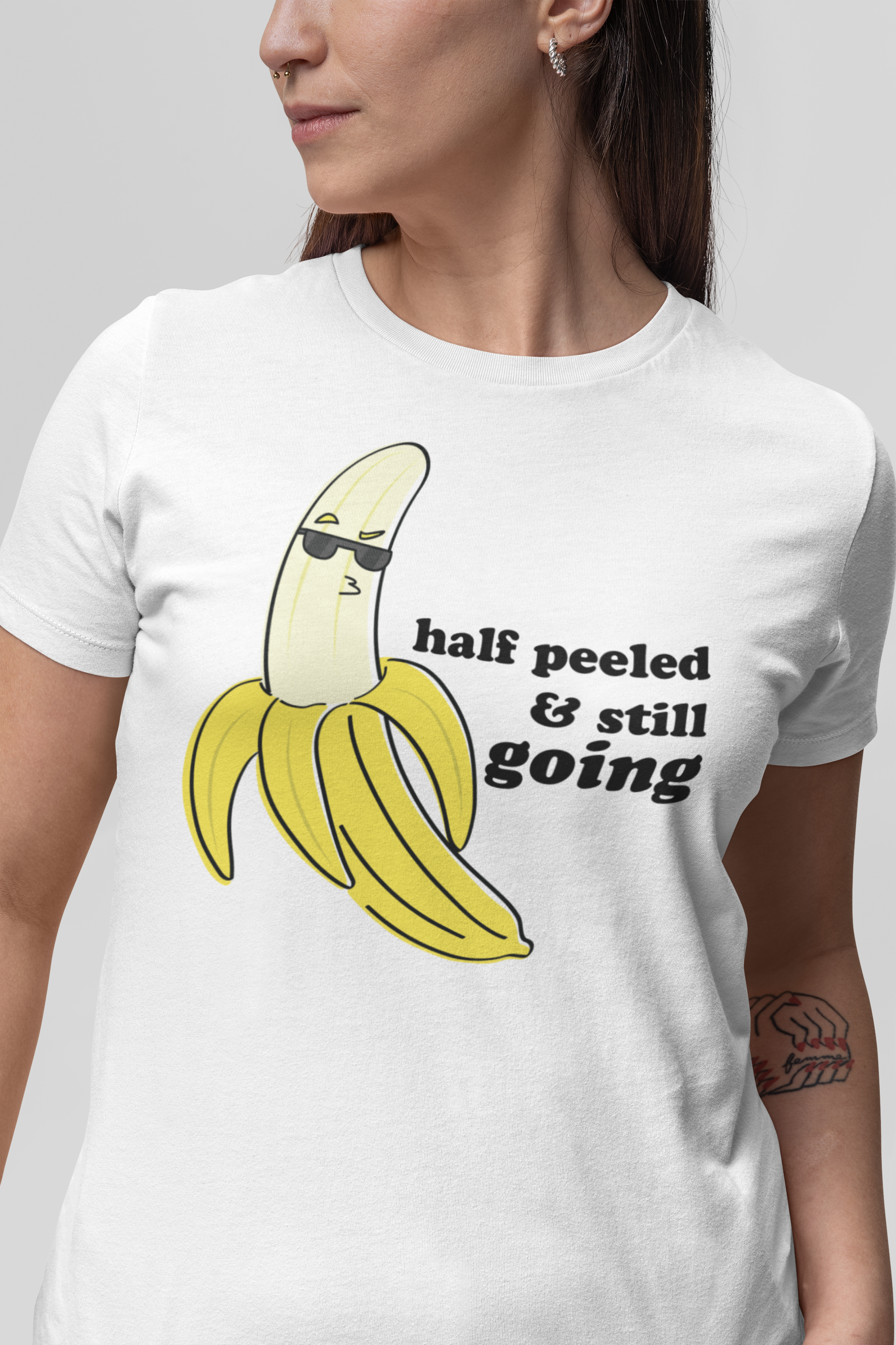 Half Peeled & Still Going