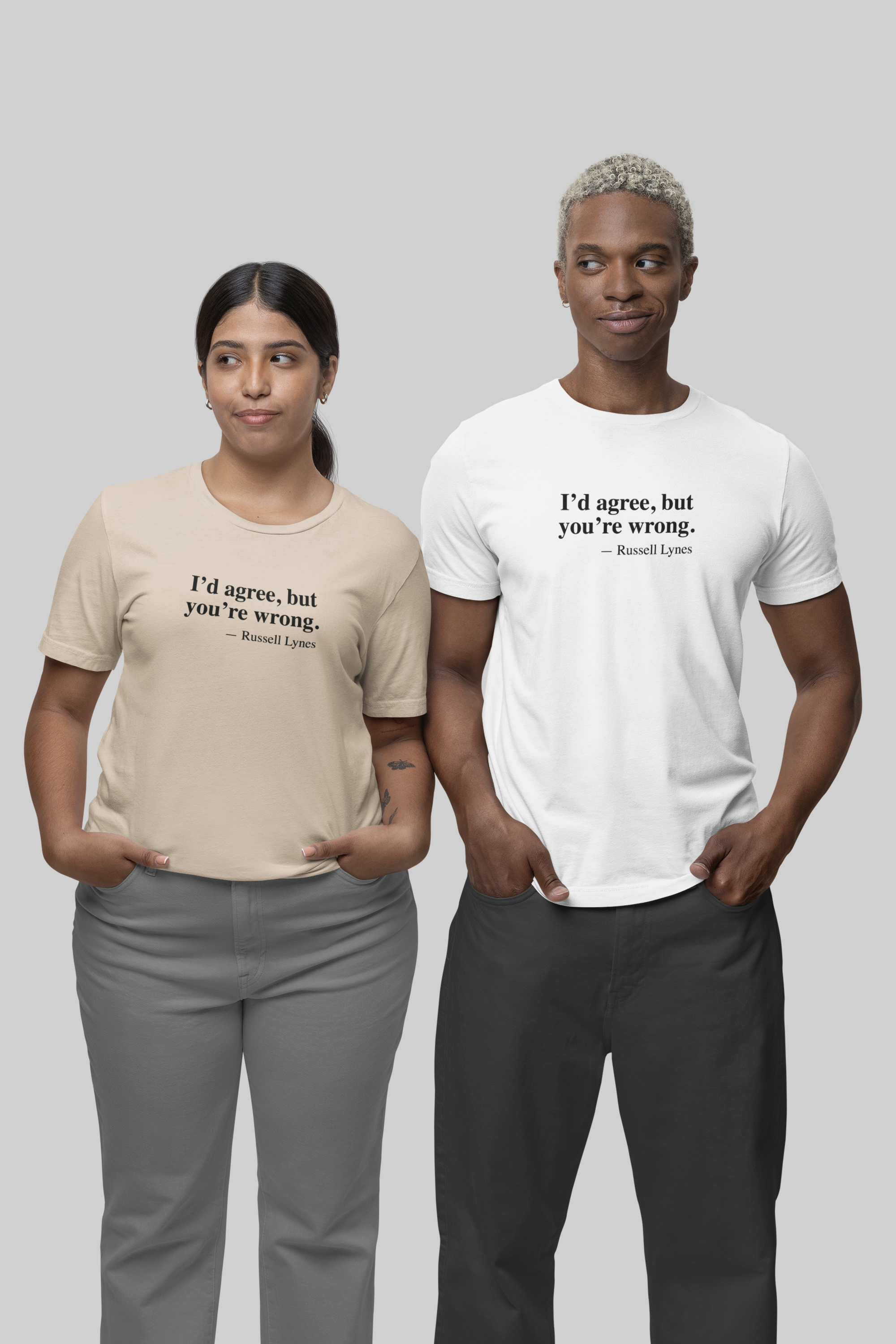 I'd agree, but you're wrong