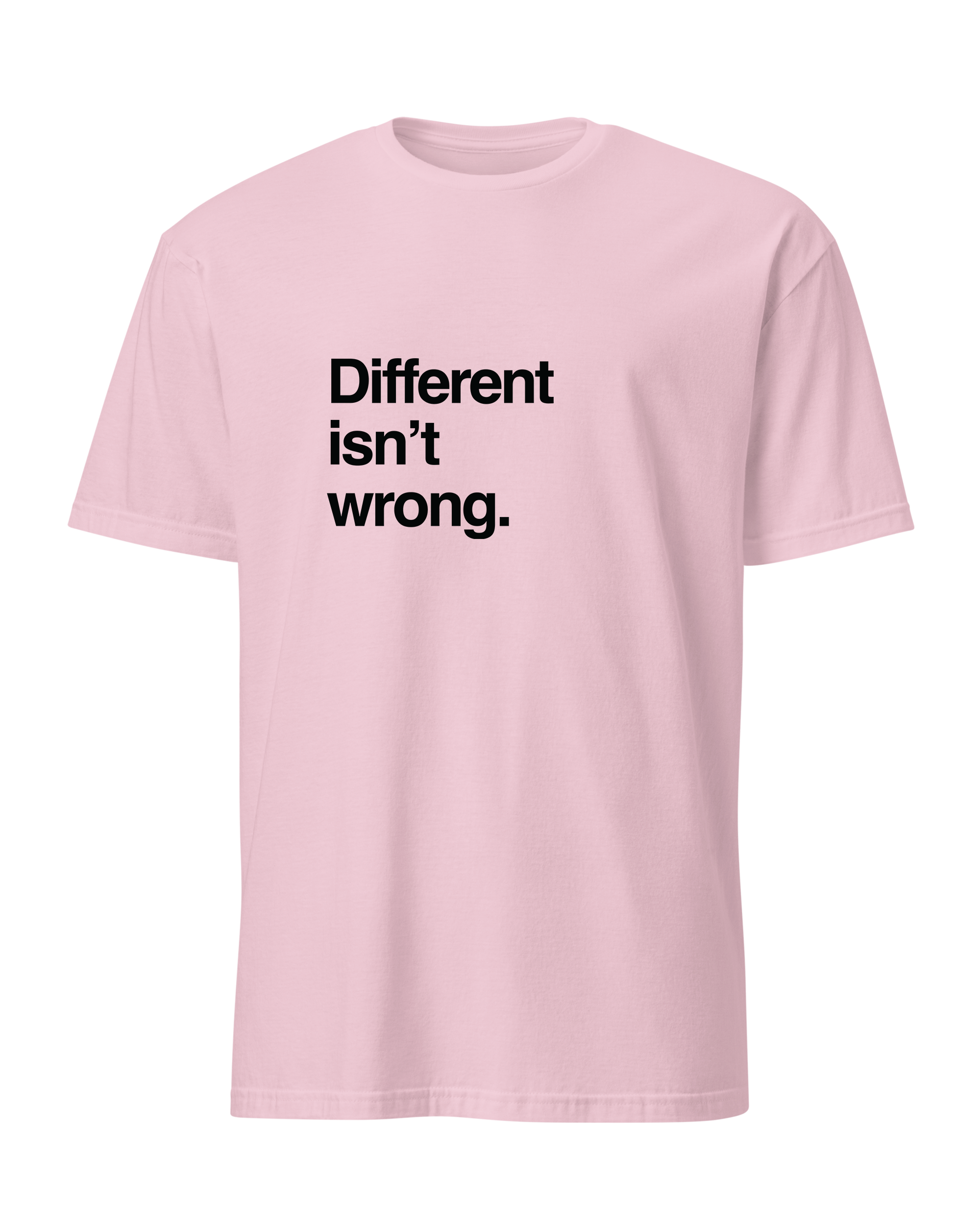 Different isn't wrong