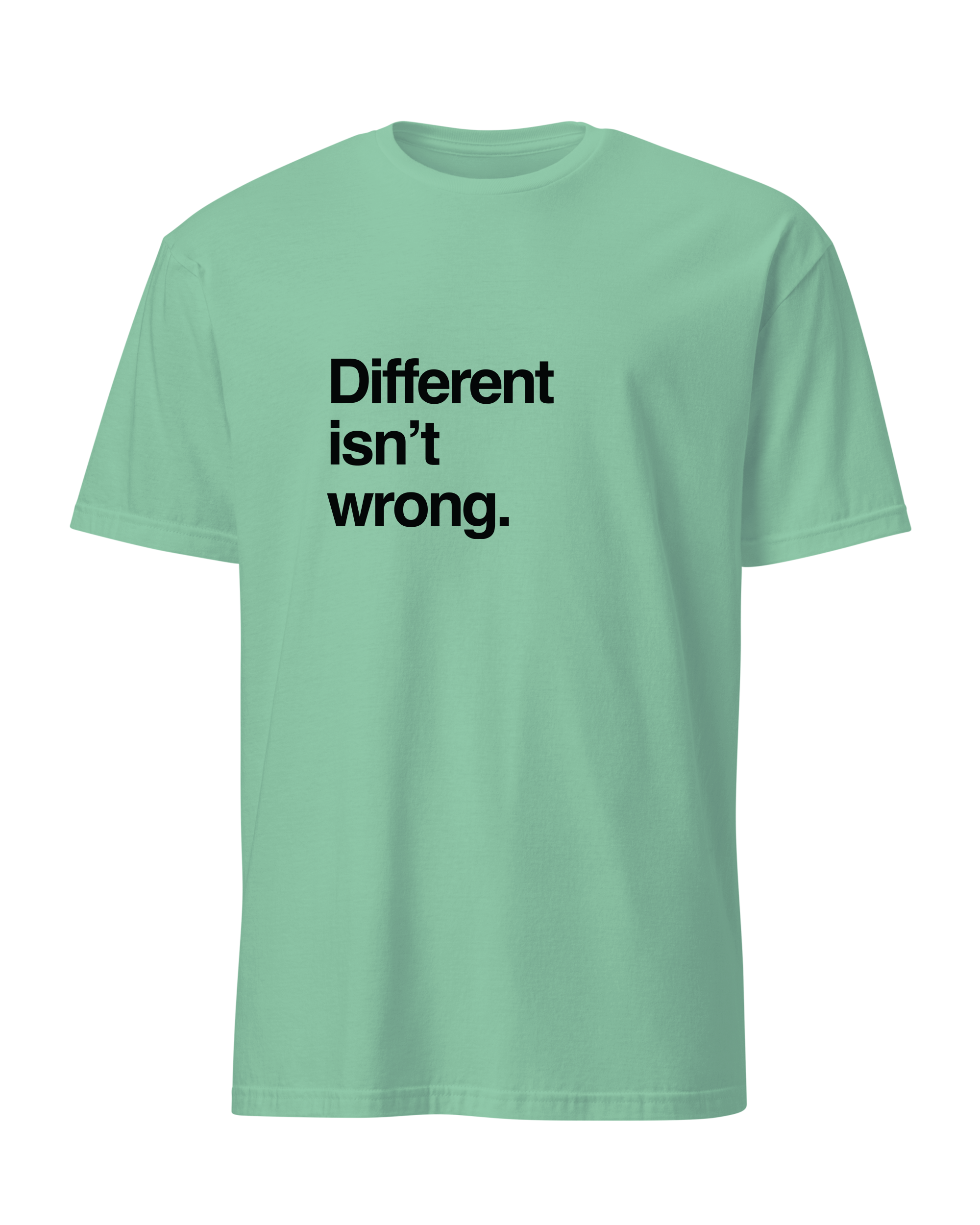 Different isn't wrong