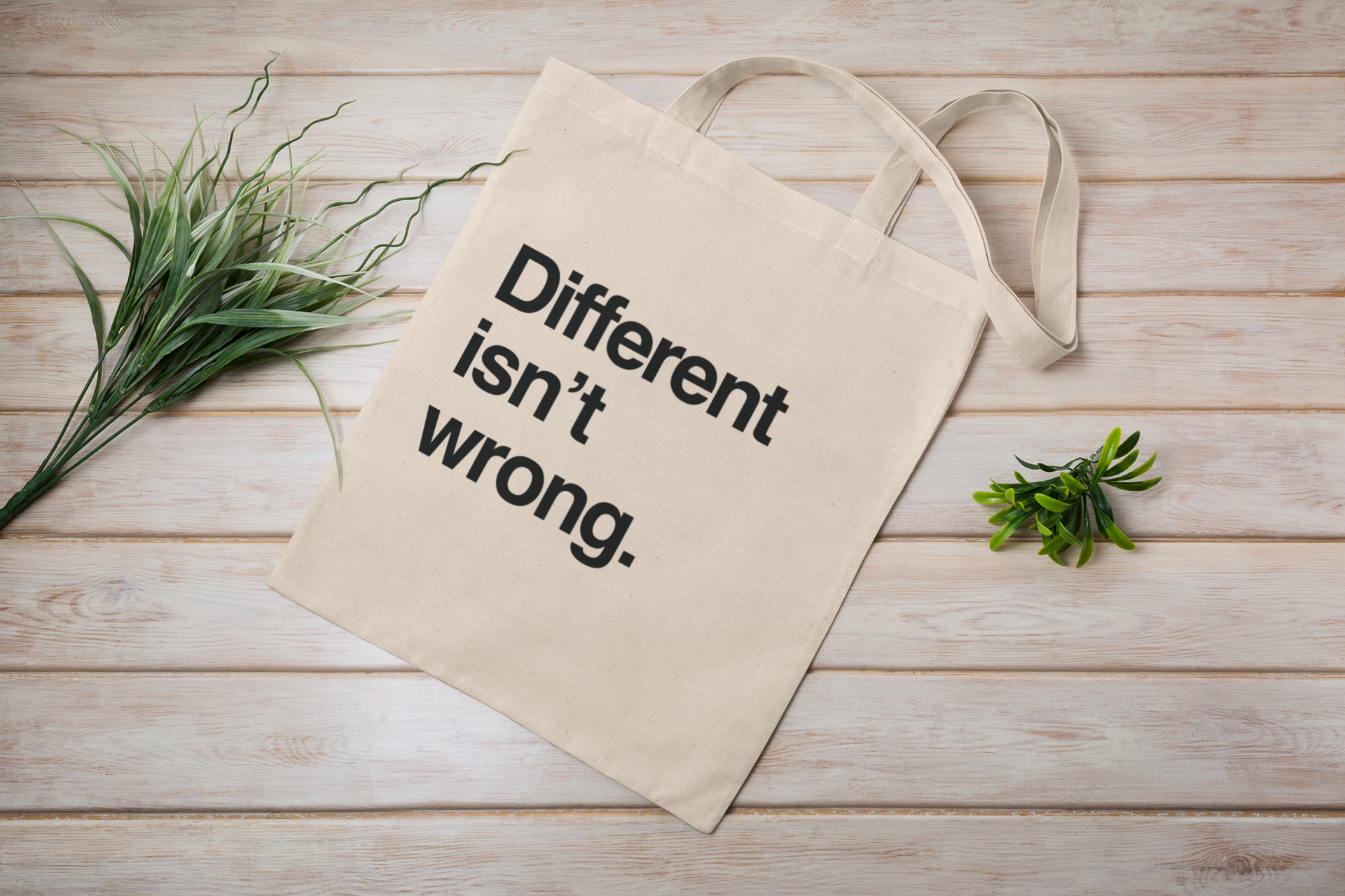 Different isn't wrong