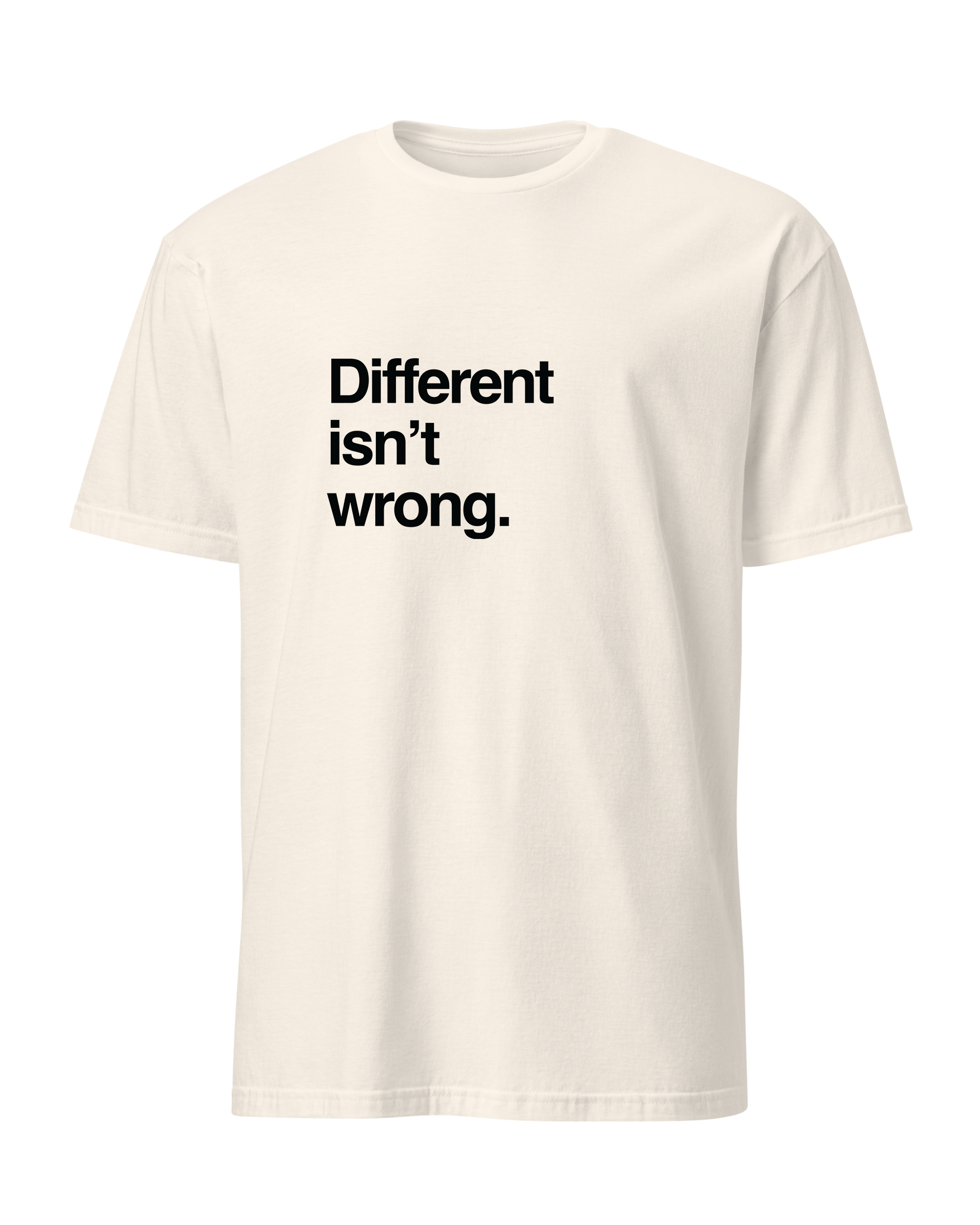 Different isn't wrong