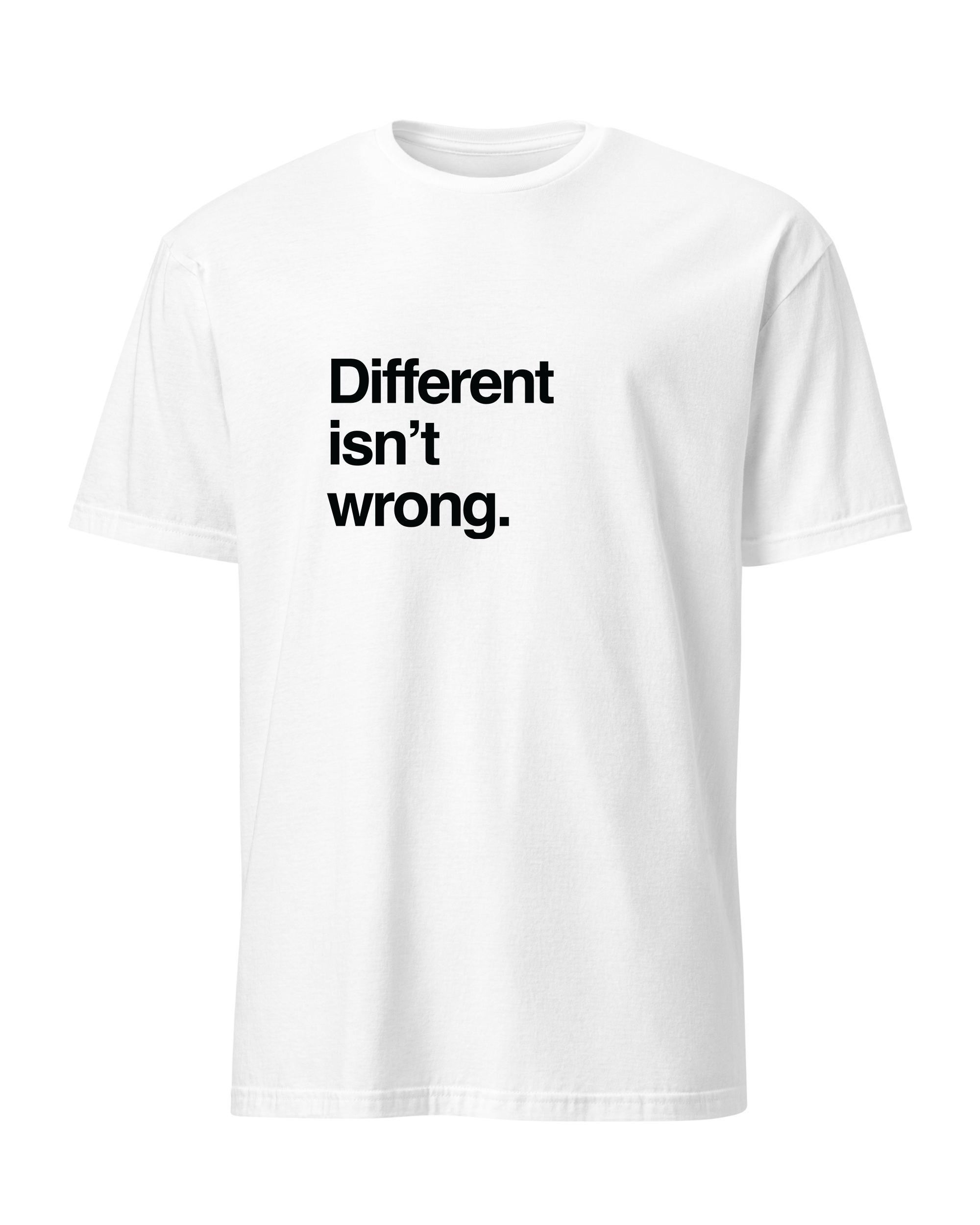 Different isn't wrong