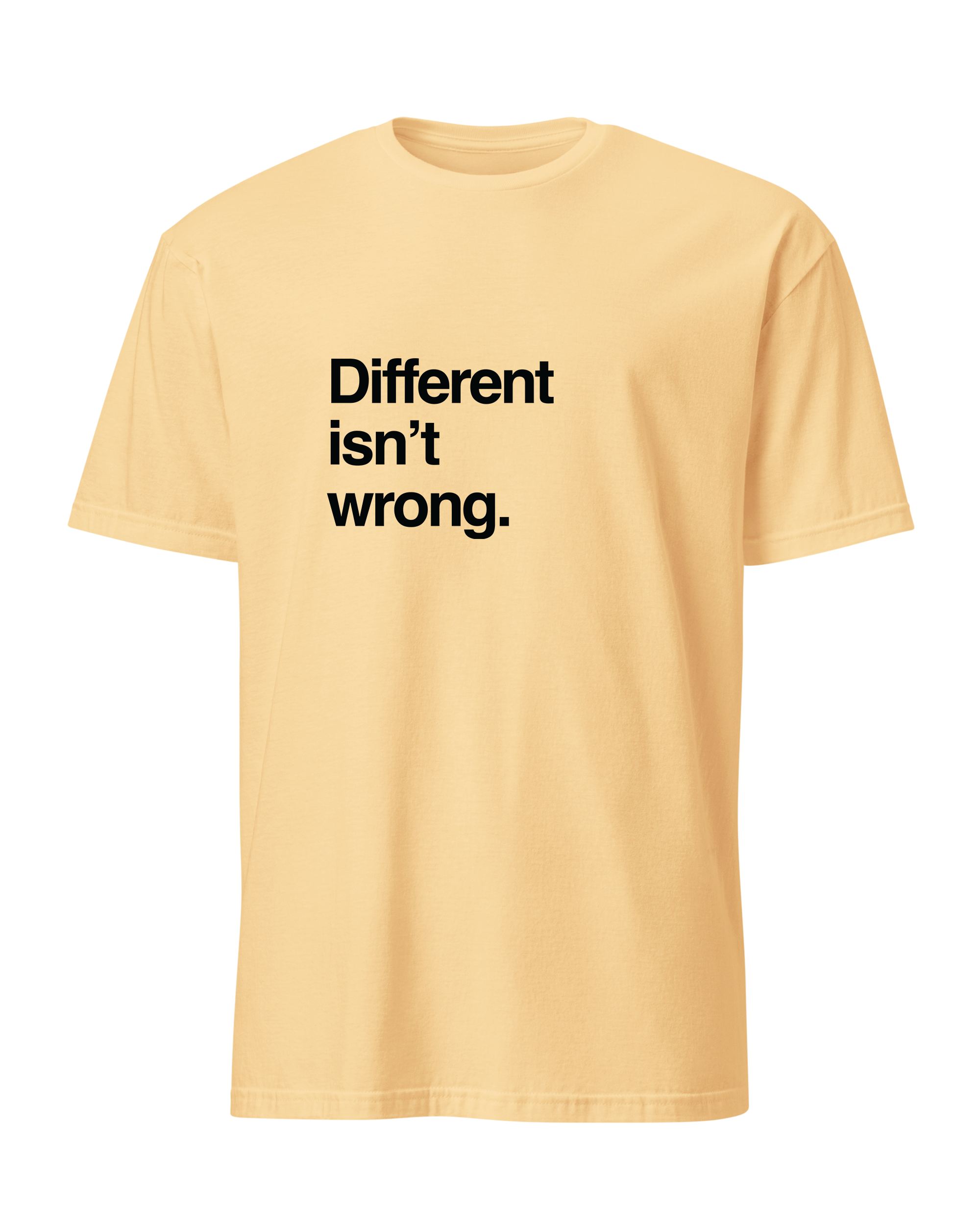 Different isn't wrong